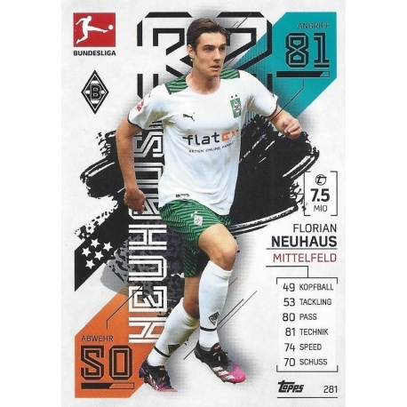 Florian Neuhaus Borussia Mönchengladbach 281