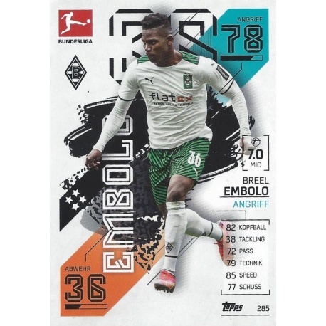 Breel Embolo Borussia Mönchengladbach 285