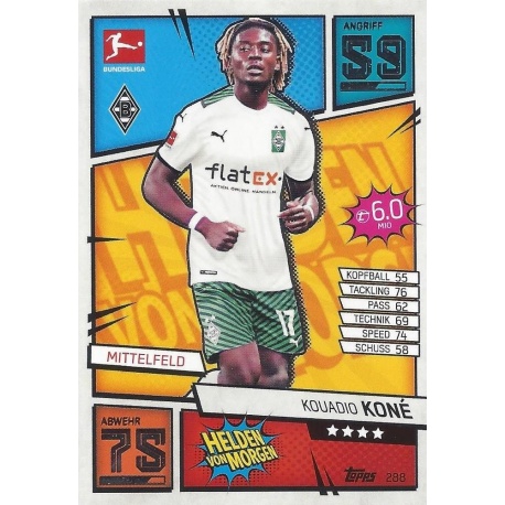 Kouadio Koné Helden von Morgen Borussia Mönchengladbach 288