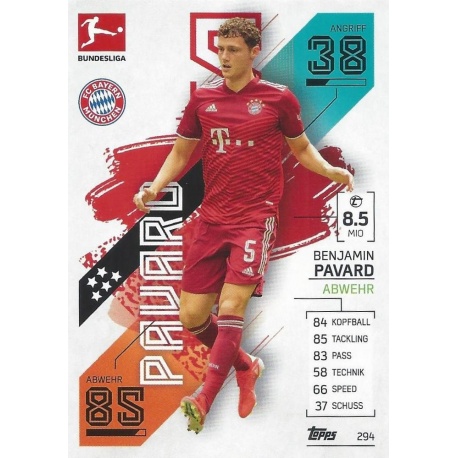 Benjamin Pavard Bayern München 294
