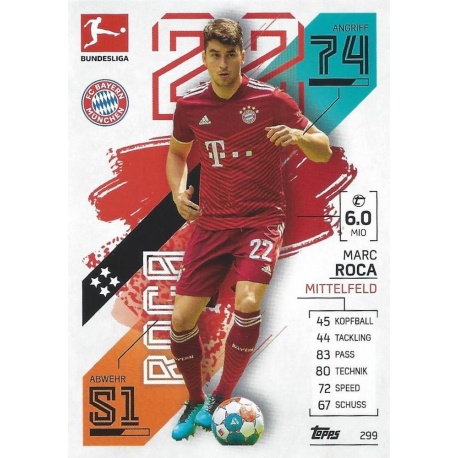 Marc Roca Bayern München 299