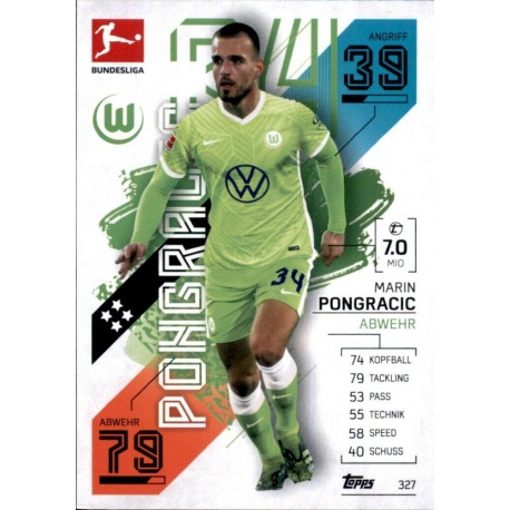 Marin Pongračić Vfl Wolfsburg 327