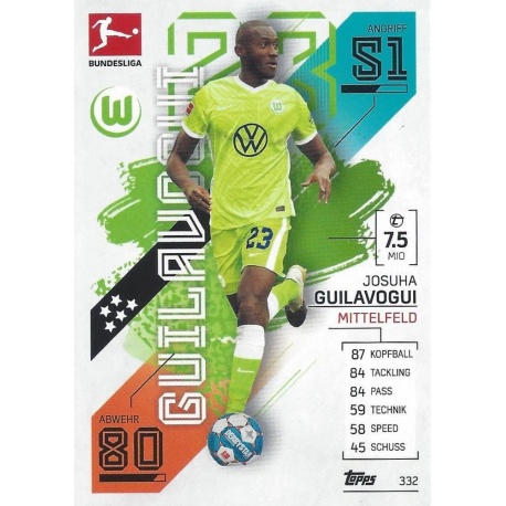 Josuha Guilavogui Vfl Wolfsburg 332