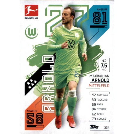Maximilian Arnold Vfl Wolfsburg 334