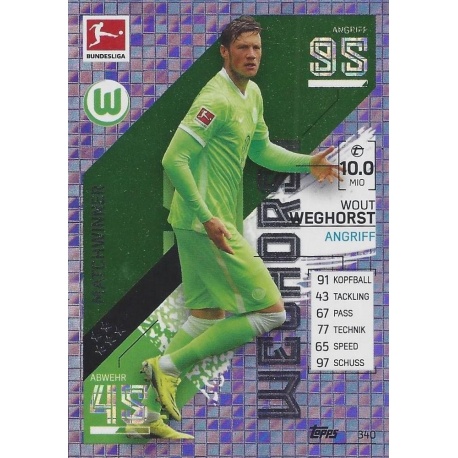 Wout Weghorst Matchwinner Vfl Wolfsburg 340