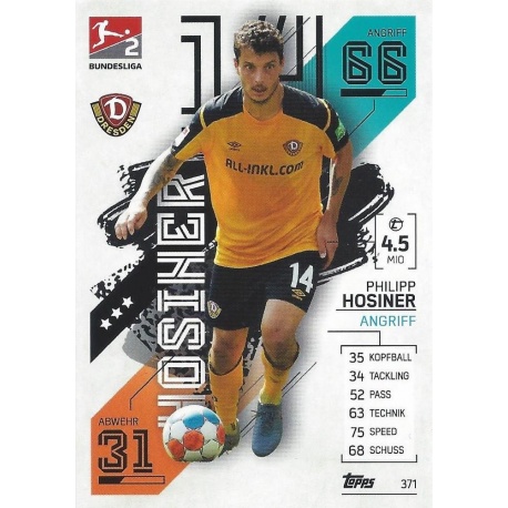 Philipp Hosiner 2. Bundesliga Teams Sg Dynamo Dresden 371
