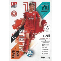 Felix Klaus 2. Bundesliga Teams Fortuna Düsseldorf 375
