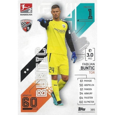 Fabijan Buntic 2. Bundesliga Teams Fc Ingolstadt 04 385