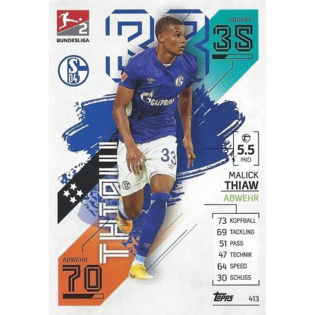 Malick Thiaw 2. Bundesliga Teams Fc Schalke 04 413