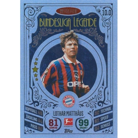Lothar Matthäus Bundesliga Legende FC Bayern München 444