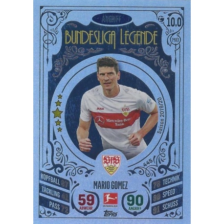 Mario Gomez Bundesliga Legende VfB Stuttgart 445