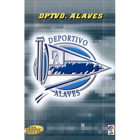 Alaves Escudos 2ª División 418 Megacracks 2004-05