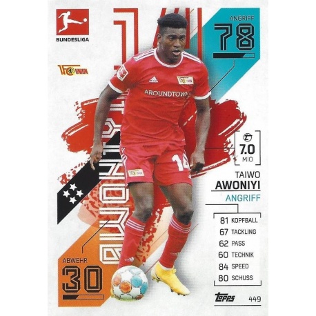Taiwo Awoniyi Transfer Update 1. FC Union Berlin 449