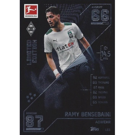 Ramy Bensebaini Limited Edition Borussia Mönchengladbach LE5