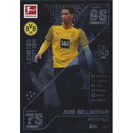 Jude Bellingham Limited Edition Borussia Dortmund LE11