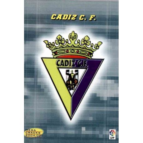 Cadiz Escudos 2ª División 421 Megacracks 2004-05