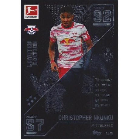 Christopher Nkunku Limited Edition RB Leipzig LE18