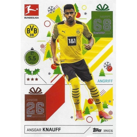 Ansgar Knauff Borussia Dortmund XMAS16