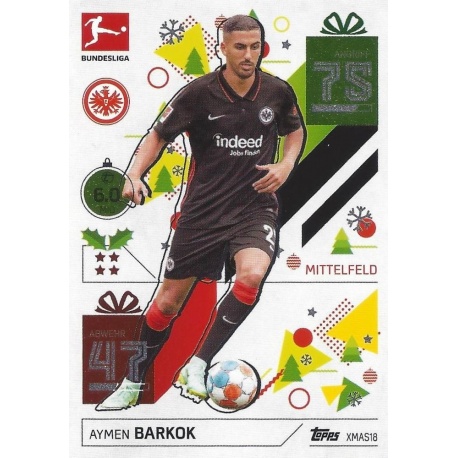 Aymen Barkok Eintracht Frankfurt XMAS18