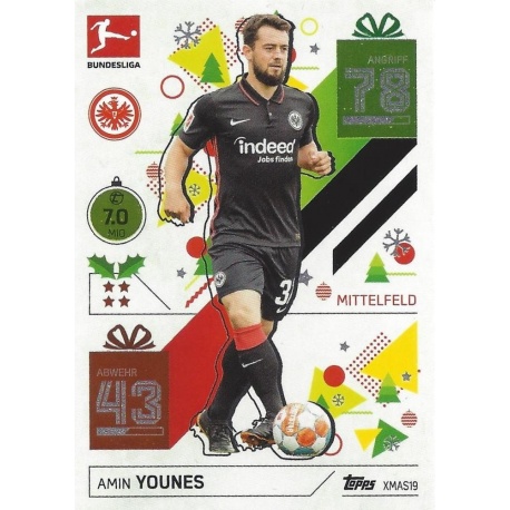 Amin Younes Eintracht Frankfurt XMAS19