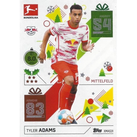 Tyler Adams RB Leipzig XMAS31
