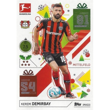 Kerem Demirbay Bayer 04 Leverkusen XMAS33