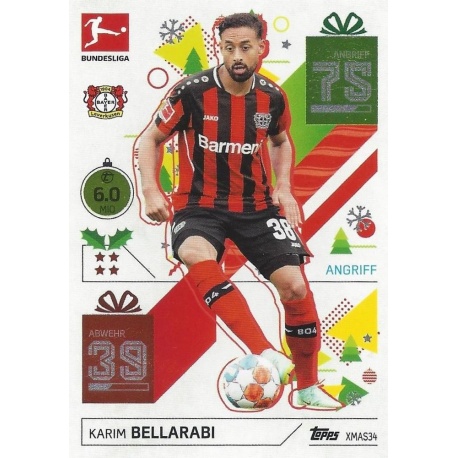 Karim Bellarabi Bayer 04 Leverkusen XMAS34