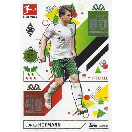 Jonas Hofmann Borussia Mönchengladbach XMAS40