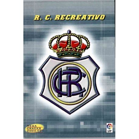 Recreativo Escudos 2ª División 420 Megacracks 2004-05