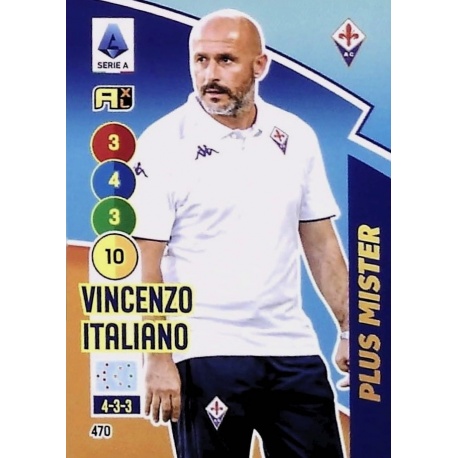 Vincenzo Italiano Mister Plus Fiorentina 470