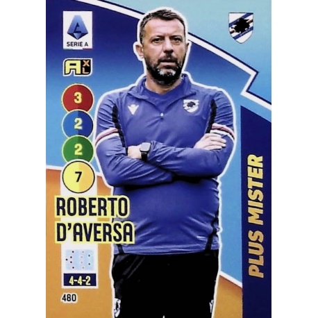 Roberto D’aversa Mister Plus Sampdoria 480