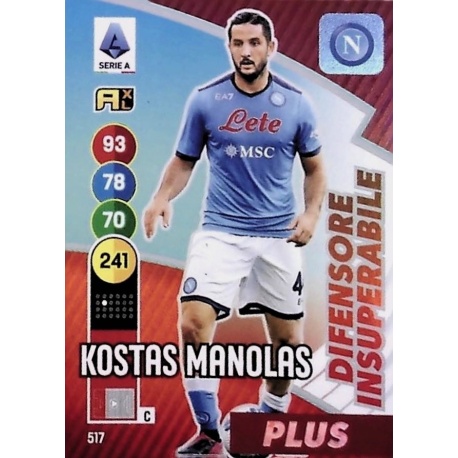 Kostas Manolas Difensore Insuperabile Plus Napoli 517