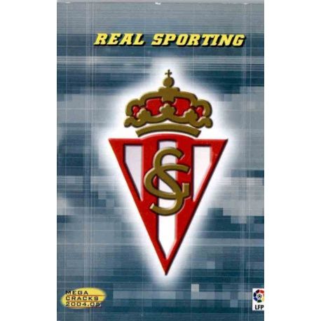 Sporting Gijon Escudos 2ª División 419 Megacracks 2004-05