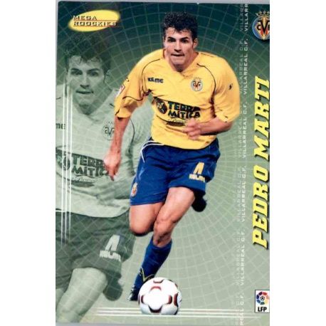 Pedro Martí Mega Rookies Villarreal 411 Megacracks 2004-05