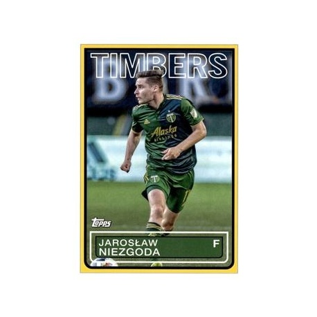 Jarosław Niezgoda 1983 Topps Futbol Portland Timbers 83T-30