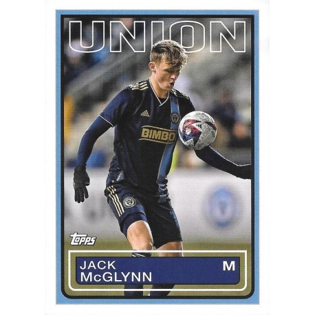 Jack McGlynn 1983 Topps Futbol Philadelphia Union 83T-14