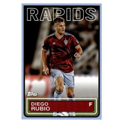 Diego Rubio 1983 Topps Futbol Colorado Rapids 83T-21