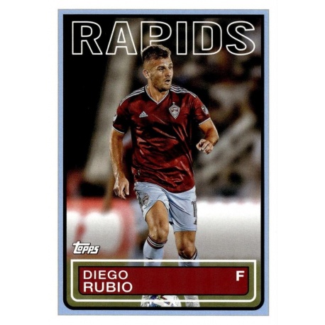 Diego Rubio 1983 Topps Futbol Colorado Rapids 83T-21