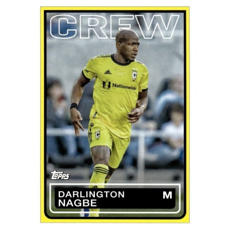 Darlington Nagbe 1983 Topps Futbol Columbus Crew 83T-24