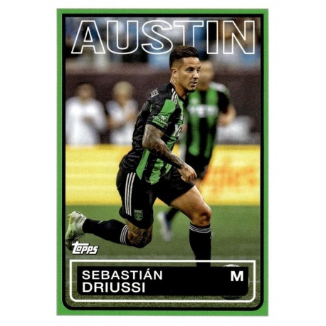 Sebastián Driussi 1983 Topps Futbol Austin FC 83T-27