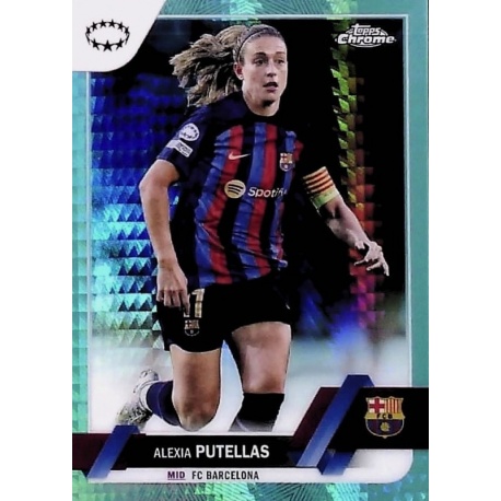 Alexia Putellas Aqua Prism Refractor Barcelona 1