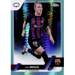 Lucy Bronze Aqua Prism Refractor Barcelona 15