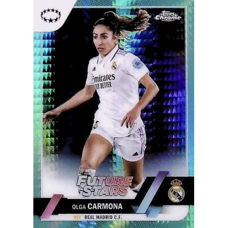 Olga Carmona Aqua Prism Refractor Real Madrid 18