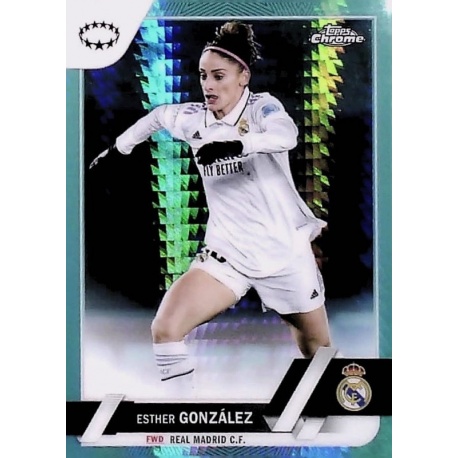 Esther González Aqua Prism Refractor Real Madrid 42