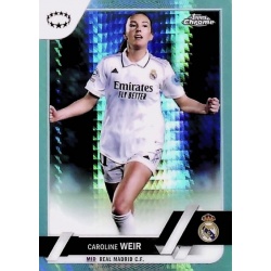 Caroline Weir Aqua Prism Refractor Real Madrid 50
