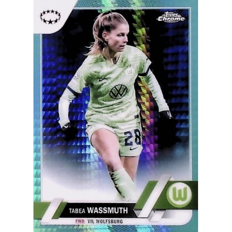 Tabea Wassmuth Aqua Prism Refractor VfL Wolfsburg 72