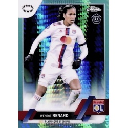 Wendie Renard Aqua Prism Refractor Olympique Lyonnais 91