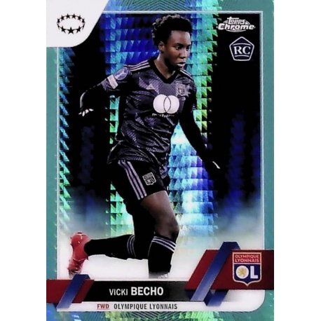Vicki Becho Aqua Prism Refractor Olympique Lyonnais 98