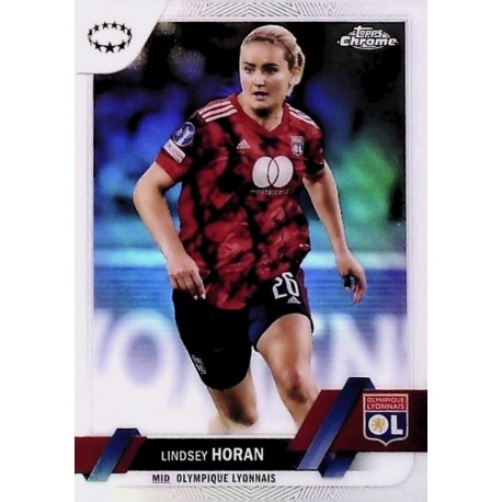 Lindsey Horan Refractor Olympique Lyonnais 26