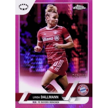 Linda Dallmann 045/199 Pink Prism Refractor Bayern München 69